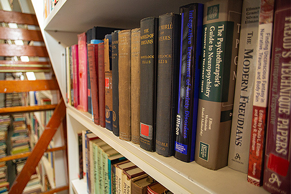 Library books
