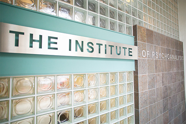 Institute of Psychoanalysis sign