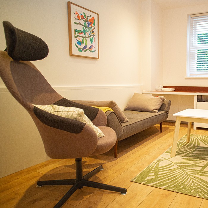 Clinic room at Byron House