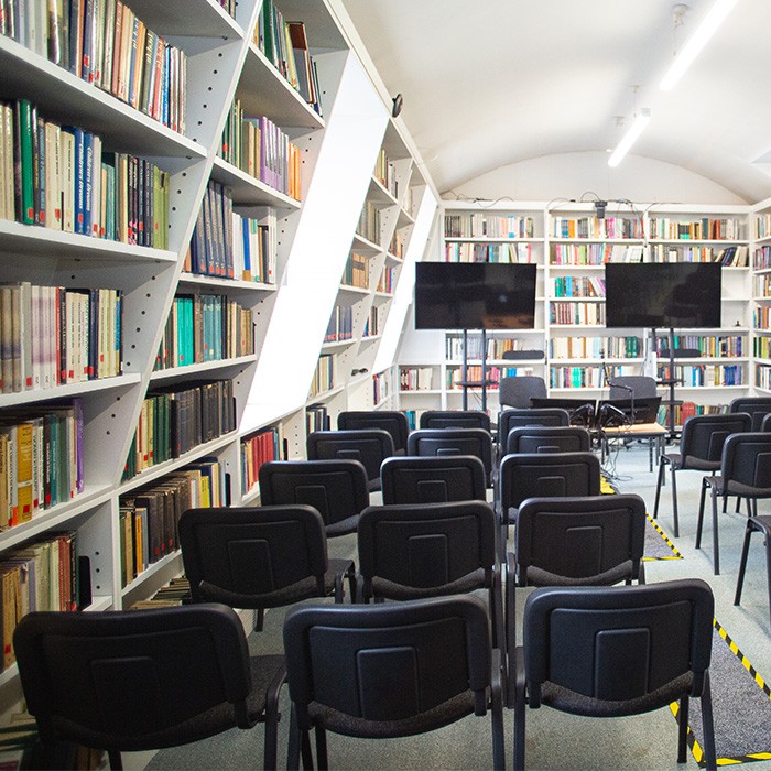 Library lecture hall space