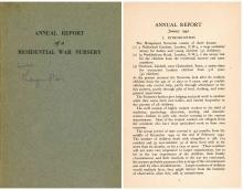 anna freud and dorothy burlingham open the children's rest centre in london